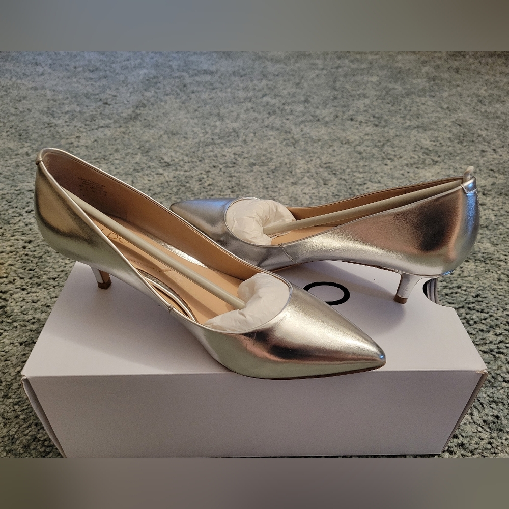 Silver Women's Heels